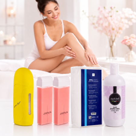 Produse Noi - Kit epilare ceara MONO FLUO