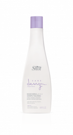 Tratamente par profesionale - masca-de-par-simply-blond-shot-coafura-visuel-beauty-shop-produse-profesionale-de-infrumusetare-dotari-saloane-infrumusetare