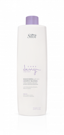 Tratamente par profesionale - masca-de-par-simply-blond-shot-coafura-visuel-beauty-shop-produse-profesionale-de-infrumusetare-dotari-saloane-infrumusetare