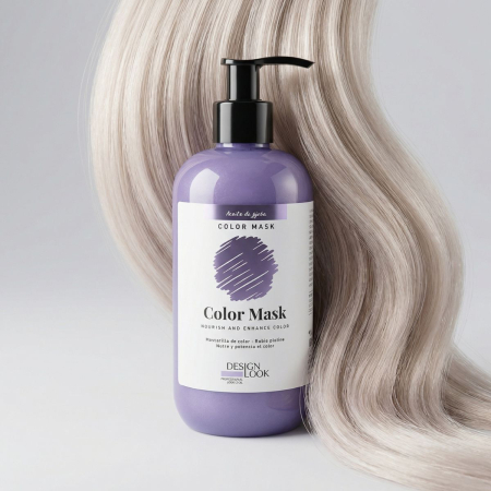 Masca coloranta pentru par Design Look - 300 ml - BLOND PLATINAT [1]