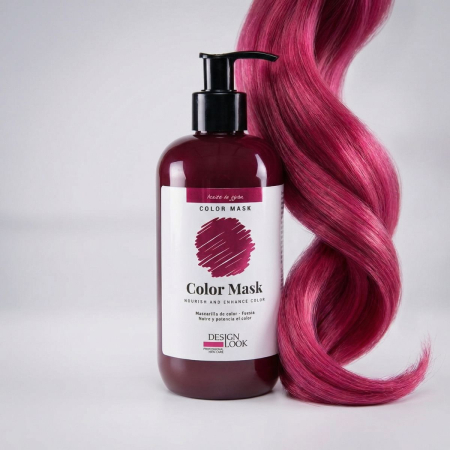 Masca coloranta pentru par Design Look - 300 ml - FUCSIA [1]