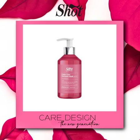 Masca de par profesionala - Masca pentru par vopsit COLOR CARE - Shot - pH 4.3 - 250 ml - NEW EDITION