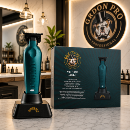 Masini de contur profesionale - Masina de contur Gordon Vector Liner Hair Trimmer - 8000 RPM