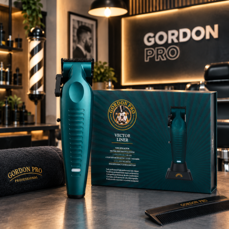 Masina de tuns parul Gordon Vector Liner PRO - Hair Clipper - Green - 9000 RPM [4]
