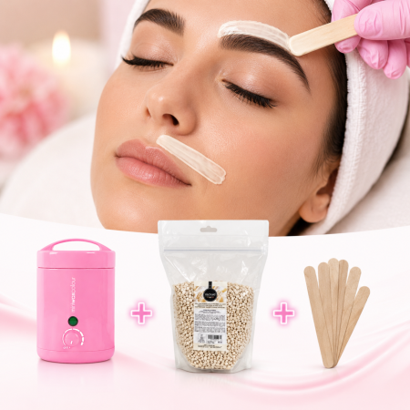 Produse Noi - mini-kit-epilare-mini-incalzitor-ceara-perle-spatule-lemn-inguste-visuel-beauty-expert-cosmetica-epliat-incalzitoare-produse-profesionale-salon