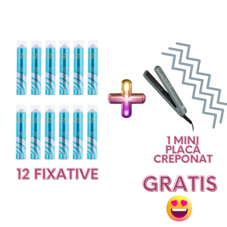 Produse Noi - Oferta 12 fixative Centro Azzuro 750 ml + 1 mini placa creponat GRATIS