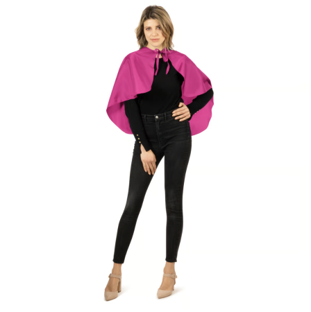 Accesorii coafor - Pelerina pentru tuns EARL Labor Pro - 75 x 95 cm - MAGENTA