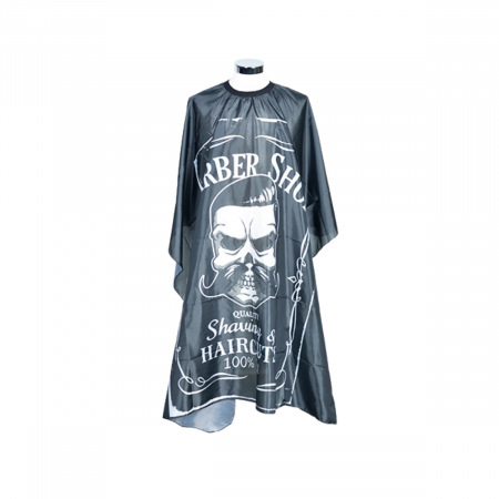 Produse profesionale pentru par - pelerina-tuns-frizerie-black-skull-150x140cm-visuel-beauty-expert-frizerie-barber-doatari-saloane