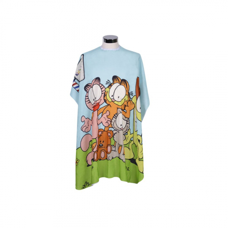 Produse Noi - pelerina-tuns-pentru-copii-model-garfield-friends-visuel-coafura-frizerie-pelerine-copii-aparatura-coafura-visuel-beauty-shop-produse-profesionale-de-infrumusetare-dotari-saloane-infrumusetare