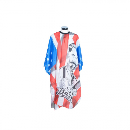 pelerina-tuns-pentru-model-american-flag-visuel-beauty-expert-frizerie-barber-doatari-saloane