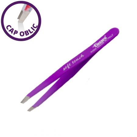 Pensete profesionale pentru sprancene - H620-penseta-sprancene-focus-soft-italia-visuel-beauty-shop-produse-profesionale-infrumusetare-dotari-saloane-cosmetica-pensat-sprancene