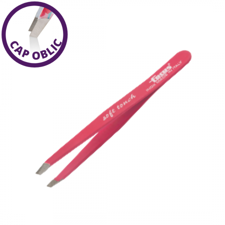 Pensete profesionale pentru sprancene - H620-penseta-sprancene-focus-soft-italia-visuel-beauty-shop-produse-profesionale-infrumusetare-dotari-saloane-cosmetica-pensat-sprancene