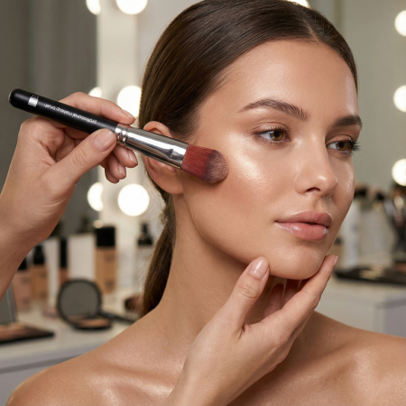 Pensule machiaj profesionale - Pensula machiaj aplicare ILUMINATOR - Labor Pro