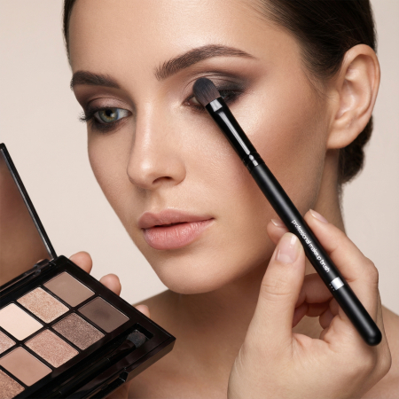 Pensule machiaj profesionale - Pensula machiaj aplicarea FARDULUI DE PLEOAE - Labor Pro - mare