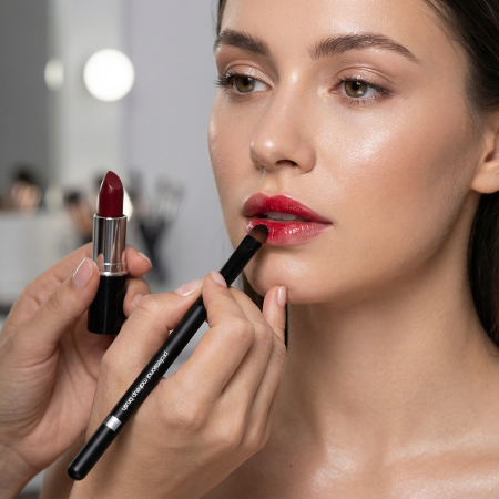 MAKE-UP - Pensula machiaj pentru buze - aplicare ruj / luciu - Labor Pro