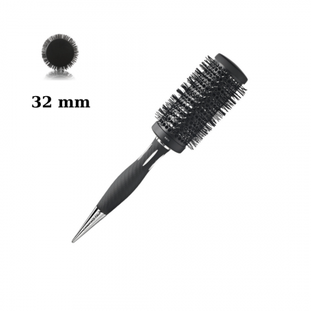Perii de par profesionale - perie-de-păr-ceramică-kent-salon-model-ks10-diametru-75-36-mm-visuel-beauty-shop-produse-profesionale-de-infrumusetare-dotari-saloane-infrumusetare