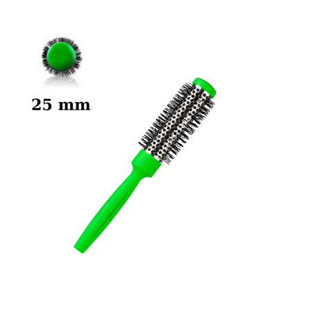 Perii de par profesionale - perie-termica-cilindrica-gettin-fluo-30-mm-coafura-frizerie-perii-profesionale-par-aparatura-coafura-visuel-beauty-shop-produse-profesionale-de-infrumusetare-dotari-saloane-infrumusetare