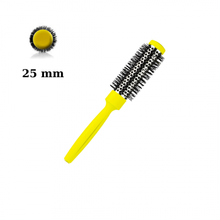 Perii de par profesionale - perie-termica-cilindrica-gettin-fluo-30-mm-coafura-frizerie-perii-profesionale-par-aparatura-coafura-visuel-beauty-shop-produse-profesionale-de-infrumusetare-dotari-saloane-infrumusetare