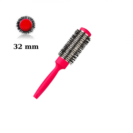 Perii de par profesionale - perie-termica-cilindrica-gettin-fluo-35-mm-coafura-frizerie-perii-profesionale-par-aparatura-coafura-visuel-beauty-shop-produse-profesionale-de-infrumusetare-dotari-saloane-infrumusetare