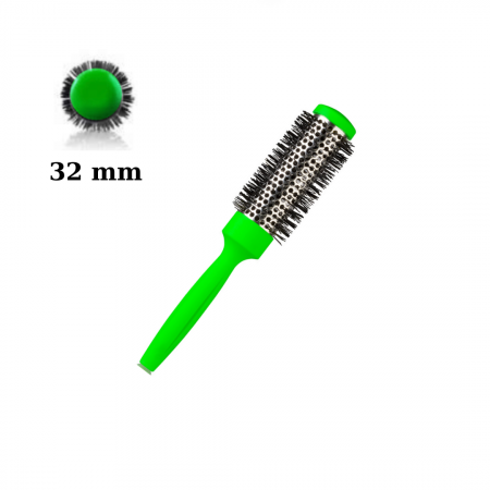 Perii de par profesionale - perie-termica-cilindrica-gettin-fluo-35-mm-coafura-frizerie-perii-profesionale-par-aparatura-coafura-visuel-beauty-shop-produse-profesionale-de-infrumusetare-dotari-saloane-infrumusetare