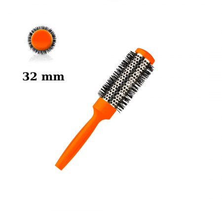 Perii de par profesionale - perie-termica-cilindrica-gettin-fluo-35-mm-coafura-frizerie-perii-profesionale-par-aparatura-coafura-visuel-beauty-shop-produse-profesionale-de-infrumusetare-dotari-saloane-infrumusetare