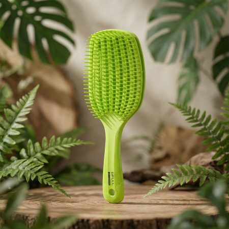 Produse Noi - Perie pentru par cret Curly R - Verde