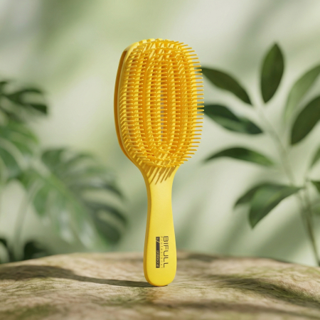 Perie pentru par cret Curly R - Galben [0]