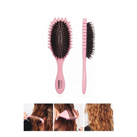 Perii de par profesionale - perie-pentru-parul-cret-hula-visuel-beautyshop-beautyexpert-coafura