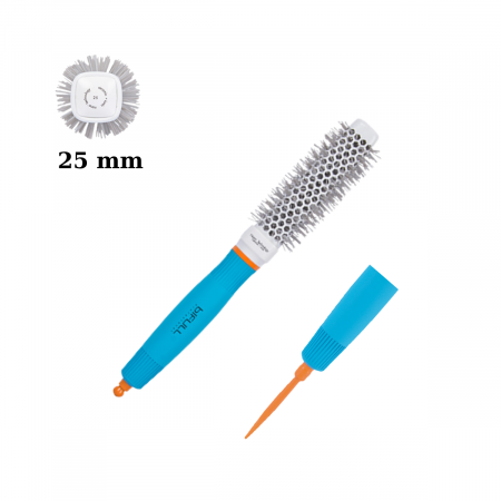 Perii de par profesionale - perie-termica-pentru-par-square-extended-bifull-25-mm-visuel-coafura-frizerie-perii-profesionale-par-aparatura-coafura-visuel-beauty-shop-produse-profesionale-de-infrumusetare-dotari-saloane-infrumusetare