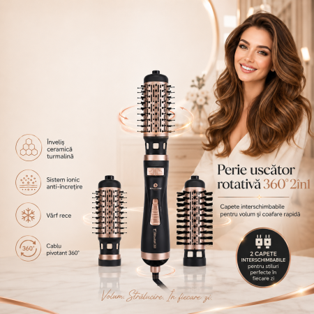 Produse Noi - perie-uscator-rotativa-360º-2-in-1-capete-interschimbabile-visuel-beauty-shop-produse-profesionale-de-infrumusetare-dotari-saloane-infrumusetare