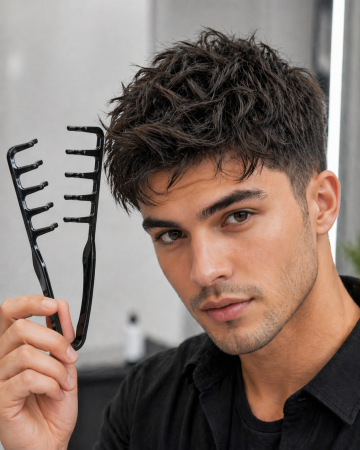 Produse Noi - Pieptene clema pentru Volum si Textura - Frizerie & Barber