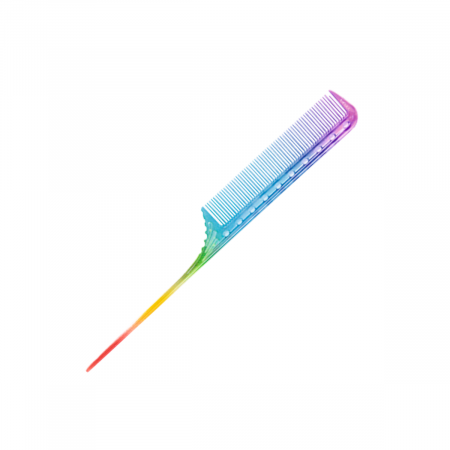 Produse profesionale pentru par - pieptene-coafura-rainbow-cu-codita-si-dinti-desi-visuel-coafura-piepteni-profesionali-par-aparatura-coafura-visuel-beauty-shop-produse-profesionale-de-infrumusetare-dotari-saloane-infrumusetare