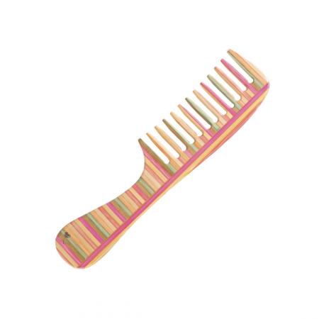 C441-pieptene-din-lemn-cu-coada-si-dinti-rari-multicolor-visuel-beautyshop-beautyexpert-coafura