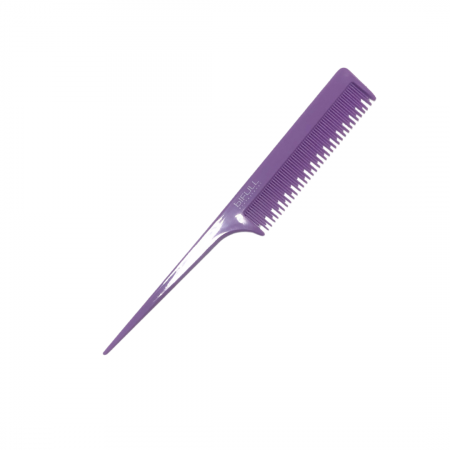 Produse profesionale pentru par - pieptene-pentru-tapat-sau-suvitare-cu-coada-bifull-roz-visuel-beauty-shop-produse-profesionale-de-infrumusetare-dotari-saloane-infrumusetare