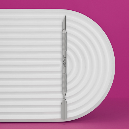 Produse Noi - Pusher cuticule manichiură EXPERT 90 TYPE 2 lat teșit rotunjit - STALEKS