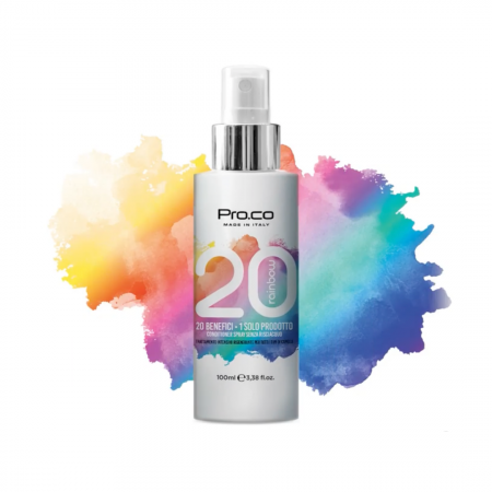 Cadouri femei - proco20-spray-tratament-par-rainbow-20in1-pro-co-100-ml-leavein-coafura-visuel-beauty-expert