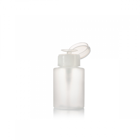 Alte accesorii - recipient-cu-pompita-transparent-150-ml- visuel-beauty-expert-cosmetica-epliat-incalzitoare-produse-profesionale-salon