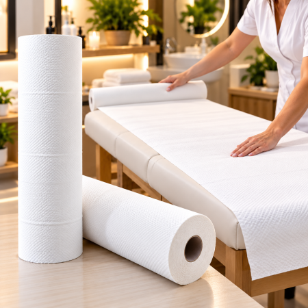 Produse Noi - Rola de pat din hartie 60cm X 80m - Visuel