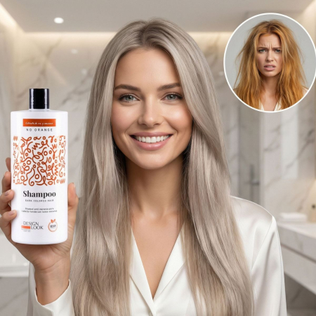Sampon pentru par cu efect anti-portocaliu - No Orange - Design Look - 1000ml [1]