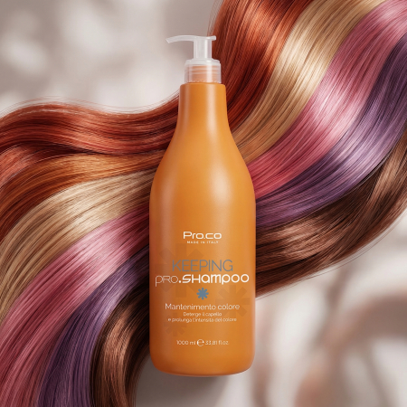 Sampoane pentru par vopsit profesionale - Sampon-profesional-pentru-par-vopsit-KEEPING-PRO-coafura-visuel-beauty-shop-produse-profesionale-de-infrumusetare-dotari-saloane-infrumusetare