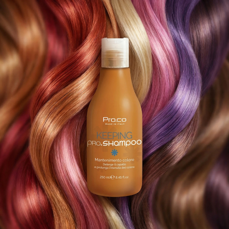 Sampoane pentru par vopsit profesionale - Sampon-profesional-pentru-par-vopsit-KEEPING-PRO-coafura-visuel-beauty-shop-produse-profesionale-de-infrumusetare-dotari-saloane-infrumusetare