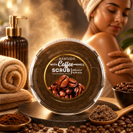 Produse Noi - Scrub pentru fata si corp Bandido 500ml - CAFEA