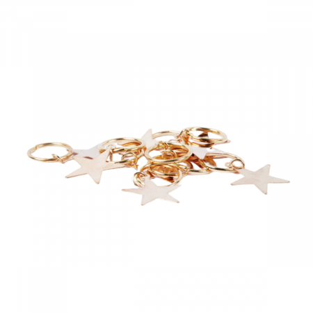 Bijuterii păr - set-10-inele-decorative-pentru-par-aurii-visuel-coafura-bijuterii-par-aparatura-coafura-visuel-beauty-shop-produse-profesionale-de-infrumusetare-dotari-saloane-infrumusetare