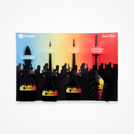 Set 12  pensule pentru vopsit parul Color Brush - Stylance [1]