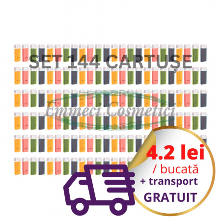 COSMETICĂ - set-144-cartuse-de-ceara-epilat-emmeci-italia
