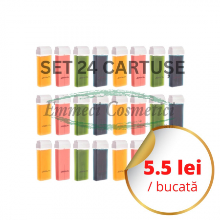 Ceara de epilat profesionala - set-24-cartuse-cu-ceara-emmeci-italia-cosmetica-ceara-profesionala-epilat-visuel-beauty-shop-produse-profesionale-de-infrumusetare-dotari-saloane-infrumusetare