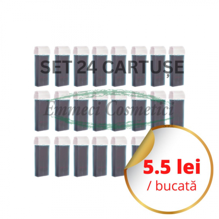Ceara de epilat profesionala - set-24-cartuse-cu-ceara-emmeci-italia-cosmetica-ceara-profesionala-epilat-visuel-beauty-shop-produse-profesionale-de-infrumusetare-dotari-saloane-infrumusetare