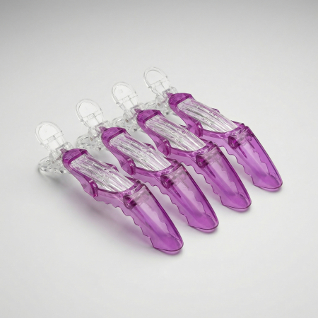 Produse Noi - set-4-clipsuri-coccodrillo-11-5-cm-lila-coafura-visuel-beauty-expert