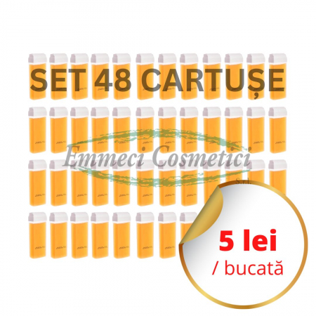 Ceara de epilat profesionala - set-48-cartuse-cu-ceara-epilat-emmeci-italia-cosmetica-ceara-profesionala-epilat-visuel-beauty-shop-produse-profesionale-de-infrumusetare-dotari-saloane-infrumusetare