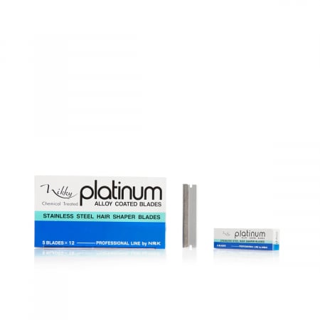 Accesorii pentru frizerie - set-5-lame-brici-filat-platinum-barber-frizerie-lame-briciuri-visuel-beauty-shop-produse-profesionale-de-infrumusetare-dotari-saloane-infrumusetare